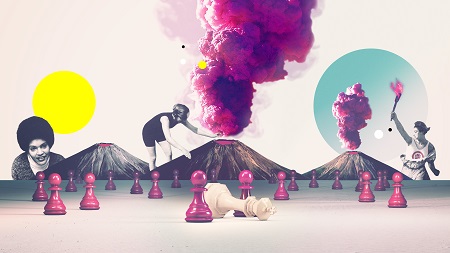 Portada del nou monogràfic de la revista IDEES, dedicat als feminismes.