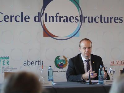 Albert Castellanos inaugura el cicle de conferències del Cercle d'Infraestructures
