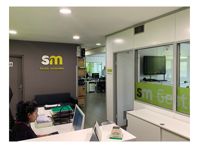 Instal·lacions de l'empresa sm sistemas medioambientales.