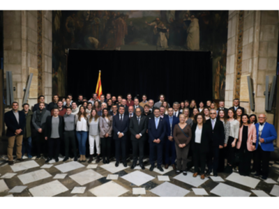 Recepció Federació Catalana de Natació