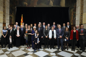 El president Torra a l'acte de lliurament de les Medalles i Plaques Josep Trueta