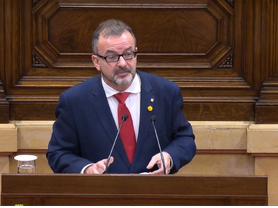 Speaking in the Catalan parliament, the Minister for Foreign Action, Institutional Relations and Transparency, Alfred Bosch, said it was essential to listen to the views of the majority of European citizens, who are calling for mediation in the conflict between Catalonia and Spain. 