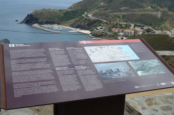 Memorial de l'Exili-Coll dels Belitres-Portbou
