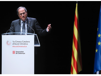 At the Catalan Climate Action Summit held today, President Torra said tackling climate change is one of the Catalan government's key priorities and a challenge that all public and private actors need to be involved in addressing.