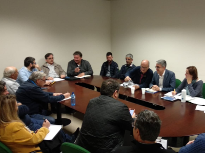 Reunió de la tarda amb pescadors i aqüicultors