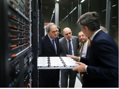 The president of the Government of Catalonia, Quim Torra, said he was confident that the MareNostrum 5 supercomputer, which will be put into operation next year, will highlight Barcelona's importance as a technology hub and increase its centrality.