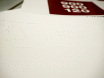 Materials Braille