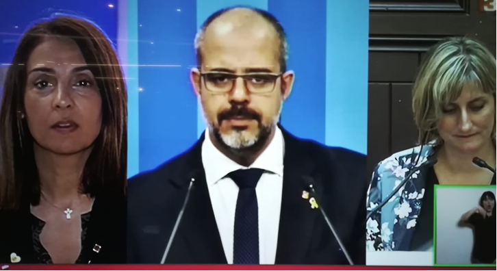 Catalan government ministers gave a press briefing today to provide updates on the latest developments in the fight against COVID-19 and report on the measures that the Catalan executive is taking to mitigate the effects of the outbreak. 