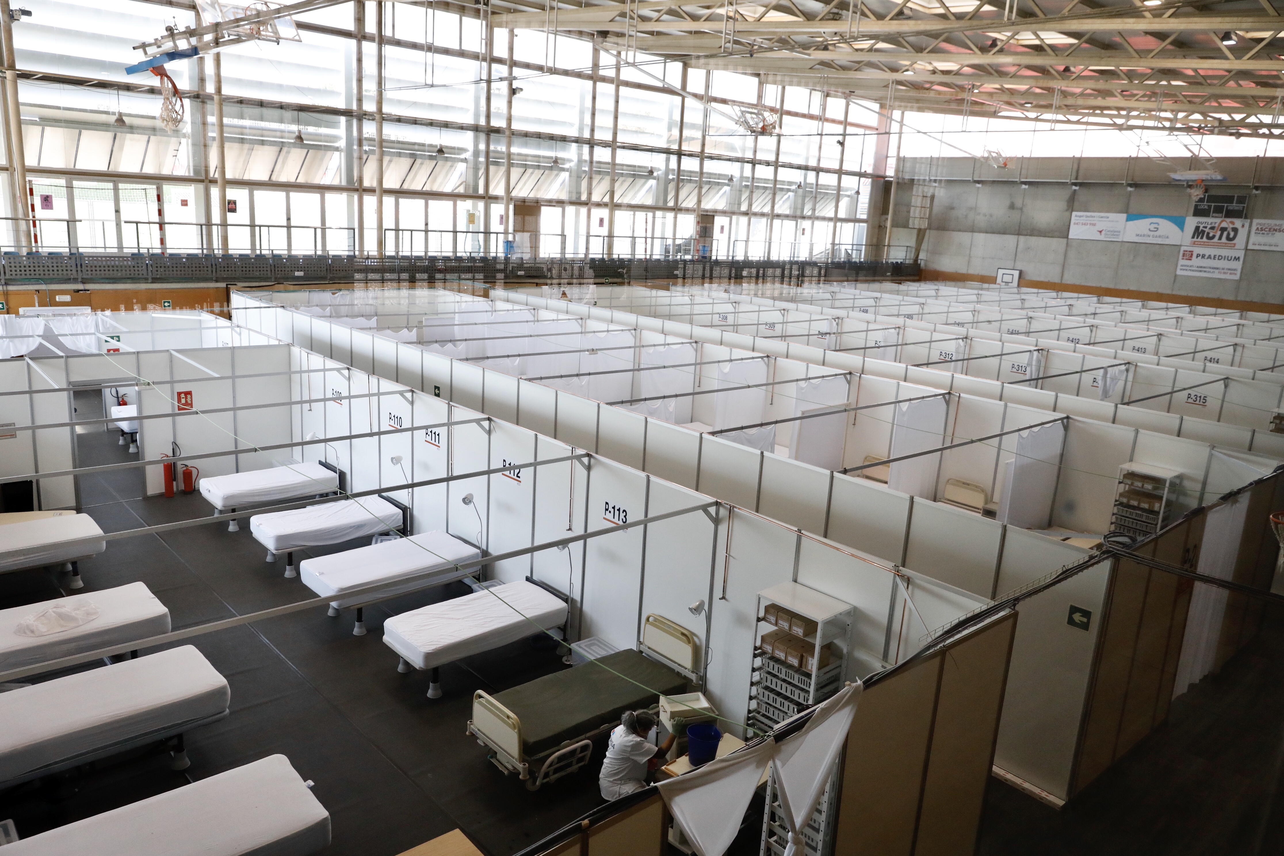 Barcelona suma dos Pavellons Salut per atendre pacients amb la COVID-19