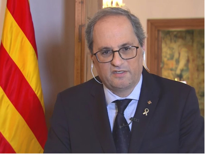 President Torra, has announced that the Executive Council will hold an extraordinary meeting this afternoon to approve a plan of measures to mitigate the effects of the Spanish government's decision to lift of the total lockdown from tomorrow.