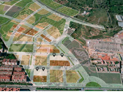 Parcel·les 1, 2, 17 i 18 del sector Llevant de Viladecans comercialitzades a Brosh.