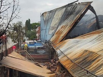 Incendi d'indústria de Sant Feliu de Llobregat