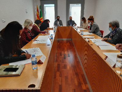Reunió a l'Ajuntament de Parets del Vallès