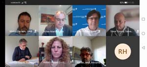 Diversos dels assistents durant la segona sessió de seguiment duta a terme avui. Diversos dels assistents durant la segona sessió de seguiment duta a terme avui.