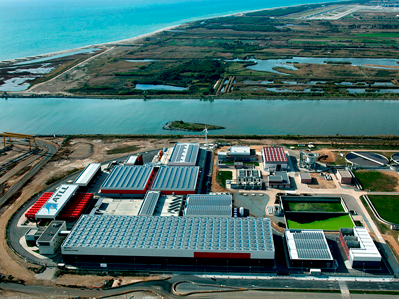 Dessalinitzadora del Llobregat. Dessalinitzadora del Llobregat.