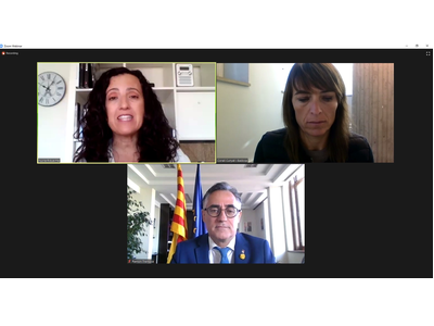 El conseller Tremosa en la inauguració aquest matí del 27è Congrés de Fires de Catalunya El conseller Tremosa en la inauguració aquest matí del 27è Congrés de Fires de Catalunya