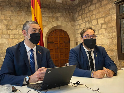 Solé es reuneix amb els alcaldes i alcaldesses de la demarcació de Barcelona de municipis de menys de 50.000 habitants