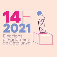 Imatge oficial de les eleccions al Parlament de Catalunya 2021