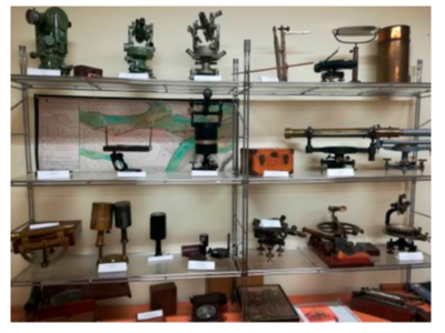 Alguns dels instruments donats a l'ICGC.