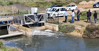 Imatge de la nova bomba a la zona de l'Encanyissada Imatge de la nova bomba a la zona de l'Encanyissada