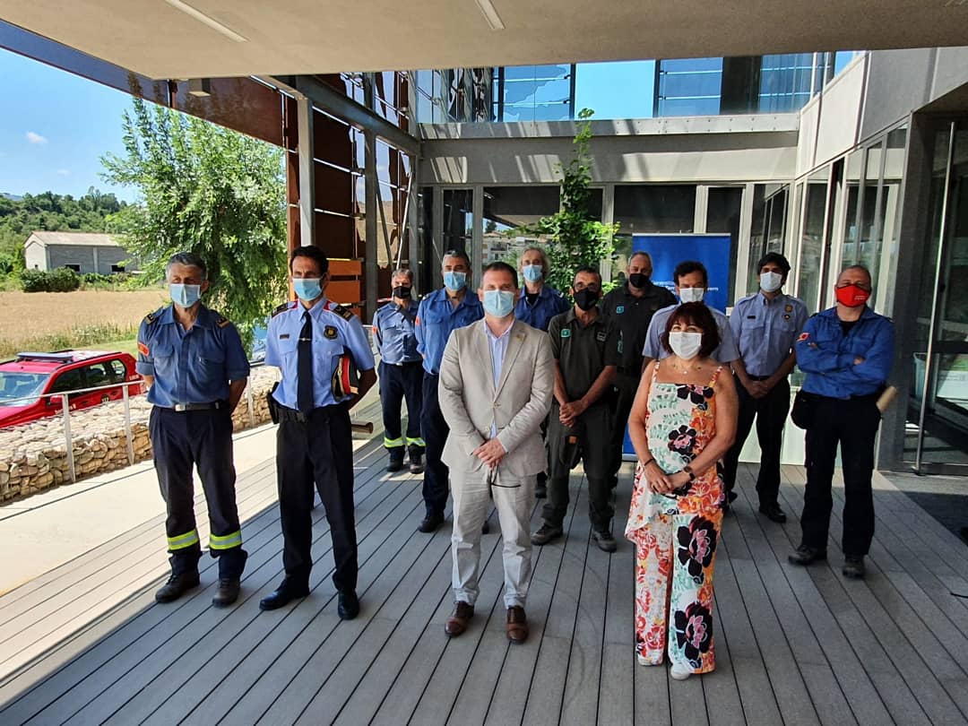 Foto de grup dels participants en la reunió celebrada a Tremp (Pallars Jussà)