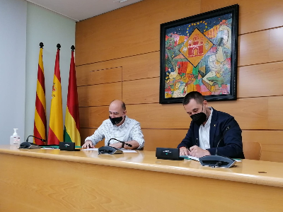 Signatura acord SAI Ajuntament de Barberà