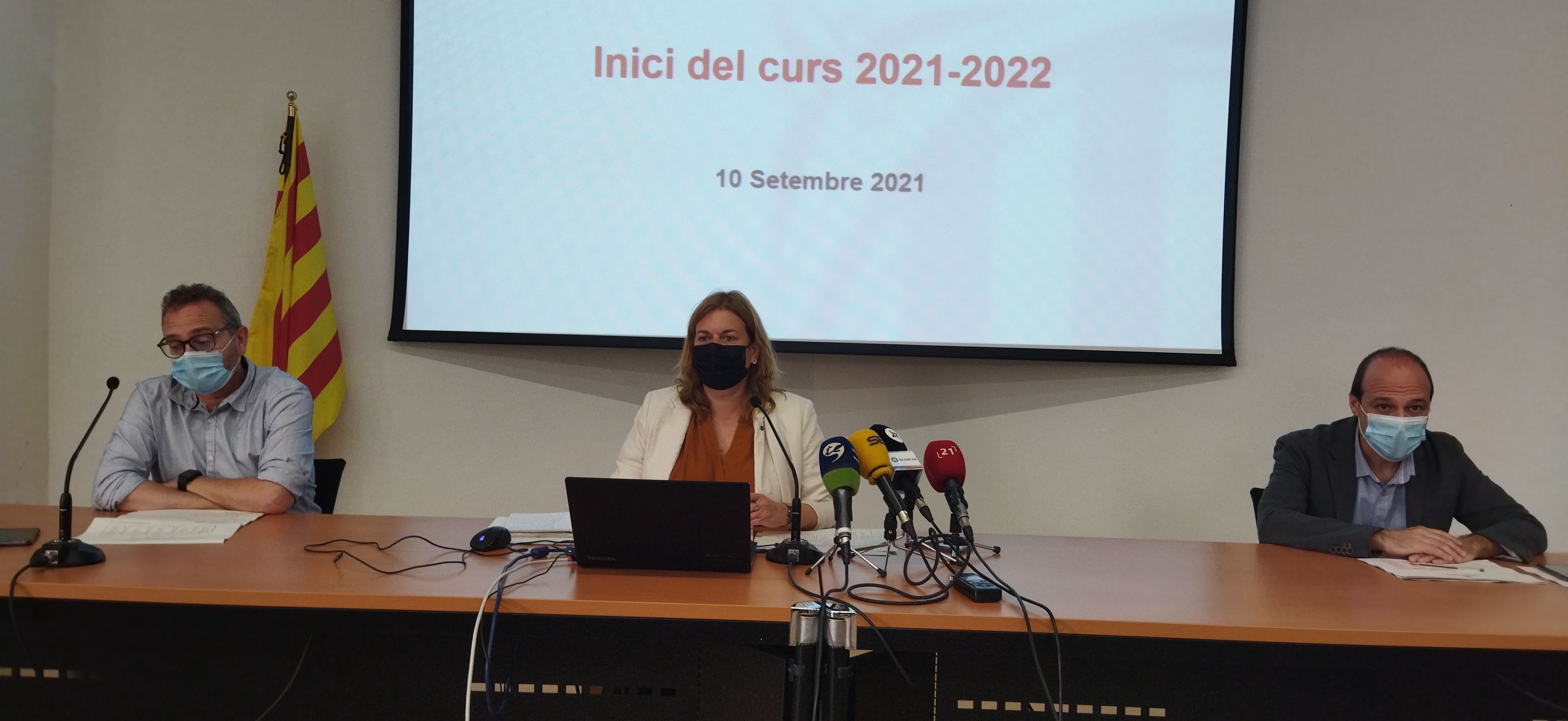Presentació dades i novetats nou curs escolar 2021-2022 a les Terres de l'Ebre Presentació dades i novetats nou curs escolar 2021-2022 a les Terres de l'Ebre