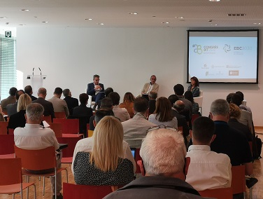 Moment de la jornada sobre Bioeconomia a la Fira de Sant Miquel