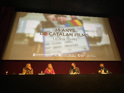 La consellera Natàlia Garriga a la celebració de Catalan Films