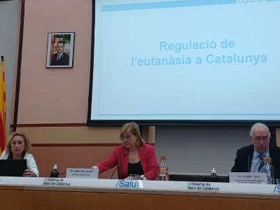 Salut destaca el correcte desplegament de la Llei de l'Eutanàsia a Catalunya