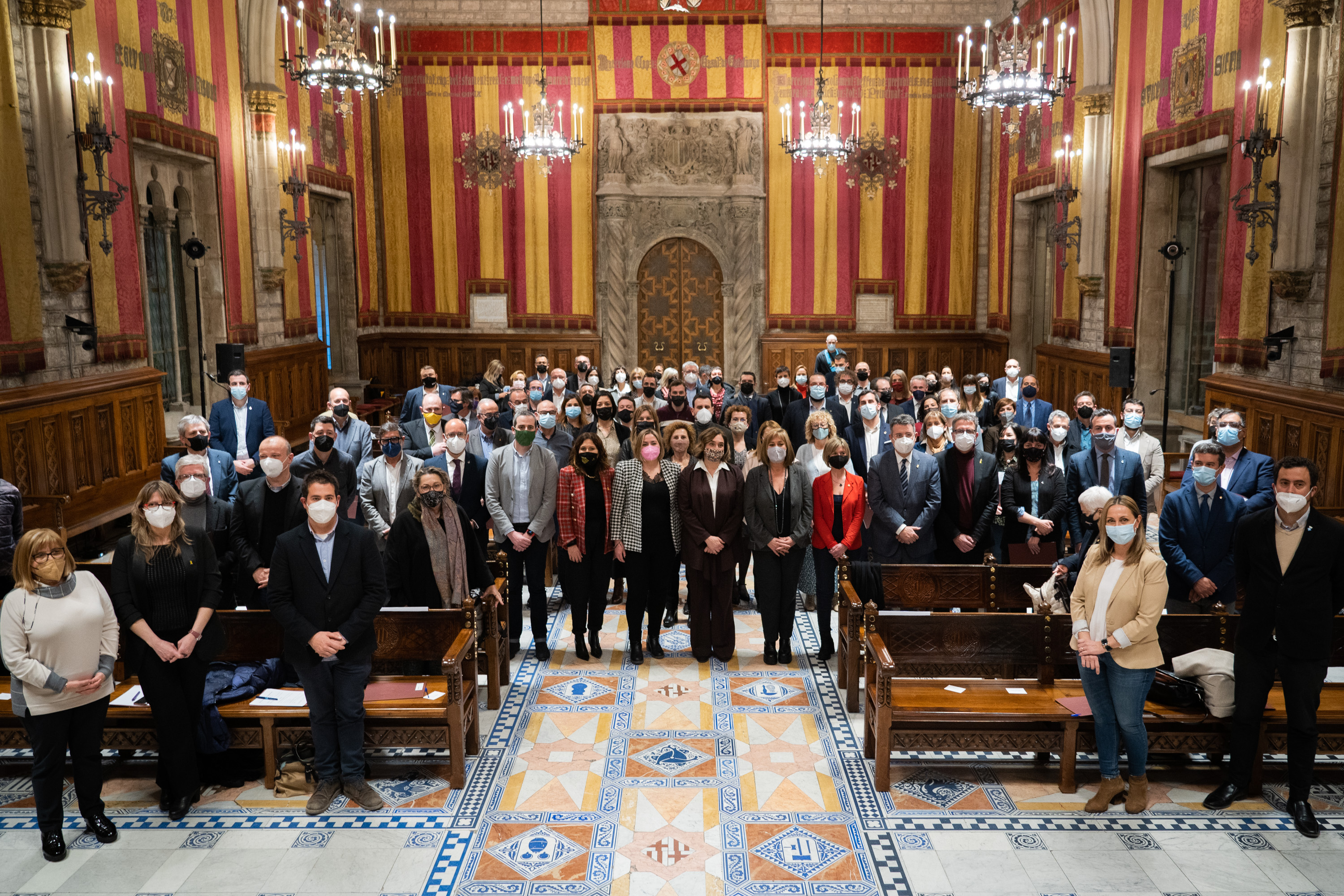 Foto dels membres del Consell de Governs Locals