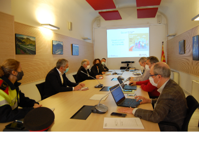 Reunió de constitució de la Comissió Estratègica Territorial de Girona per a l'abordatge dels casos de salut mental i addiccions d'alta complexitat  