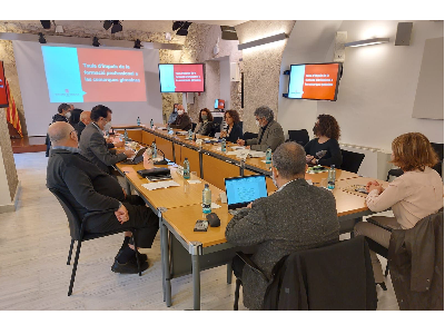 Primera reunió de la Taula d'impuls de la formació professional a les comarques gironines