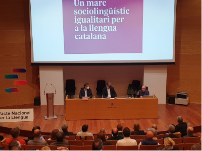 Presentació a Lleida Pacte Nacional per la Llengua