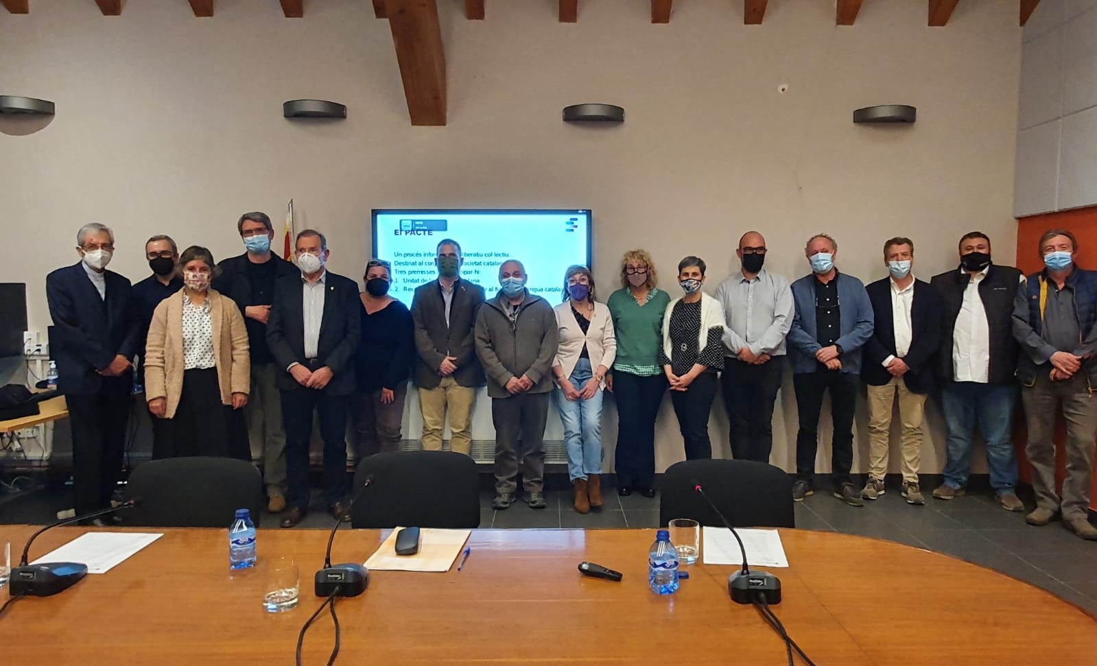 Presentació del Pacte Nacional per la Llengua a la vegueria de l'Alt Pirineu i Aran