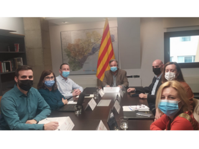 Consell de Direcció de l'Admninistració Territorial de la Generalitat a Barcelona