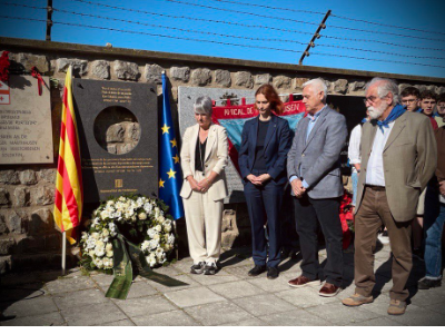 Acte de commemoració del 77è aniversari de l'alliberament del camp de Mauthausen (1)