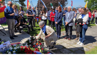 Acte de commemoració del 77è aniversari de l'alliberament del camp de Mauthausen (3)