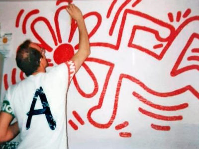 El Govern declara BCIN el mural 'Acid' de Keith Haring a Barcelona