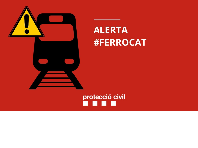 Alerta FERROCAT per un accident ferroviari a Vila-seca