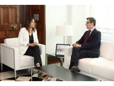 Reunió de la consellera Vilagrà amb el ministre Bolaños