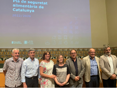 Salut Pública presenta el nou Pla de seguretat alimentària de Catalunya per al període 2022-2026