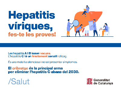 La detecció precoç, prioritat per poder eliminar l'hepatitis C abans del 2030 a Catalunya