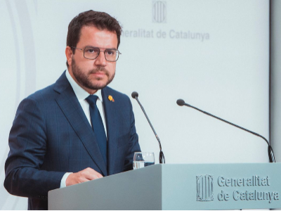 President Aragonès: "Els pressupostos de 2023 seran de xoc contra els efectes de la inflació" 