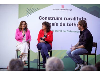 Les conselleres Vilagrà i Jordà presenten el procés d'elaboració de l'Estatut dels municipis rurals