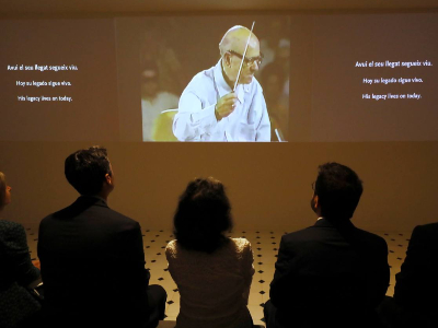 El president Aragonès ha assistit a la inauguració de la remodelació del museu Pau Casals al Vendrell