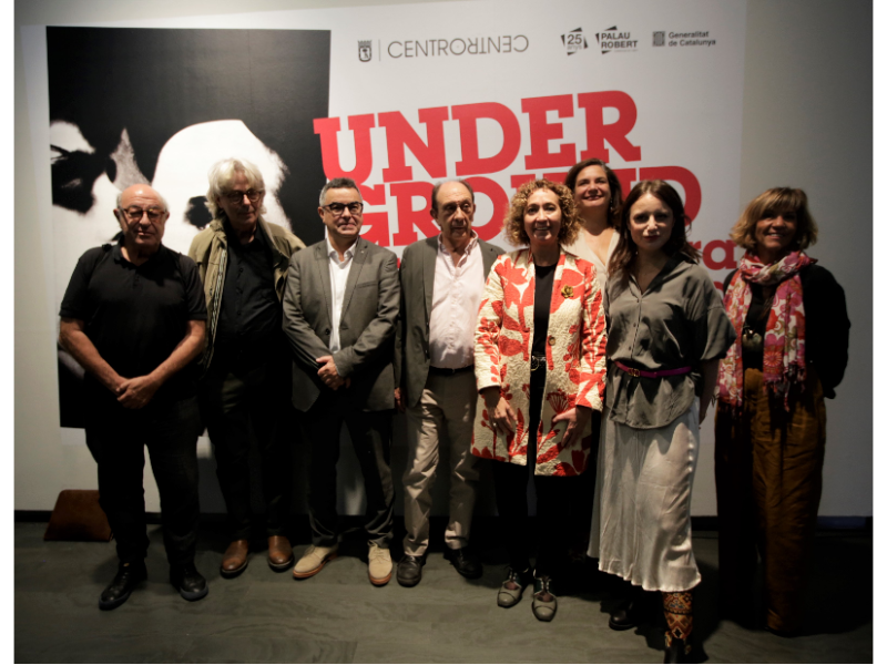 Foto Inauguració exposició Underground a CentroCentro Madrid
