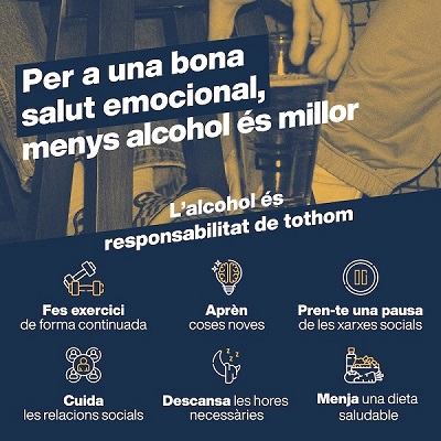 El 4,2% de les morts a Catalunya són atribuïbles al consum d’alcohol