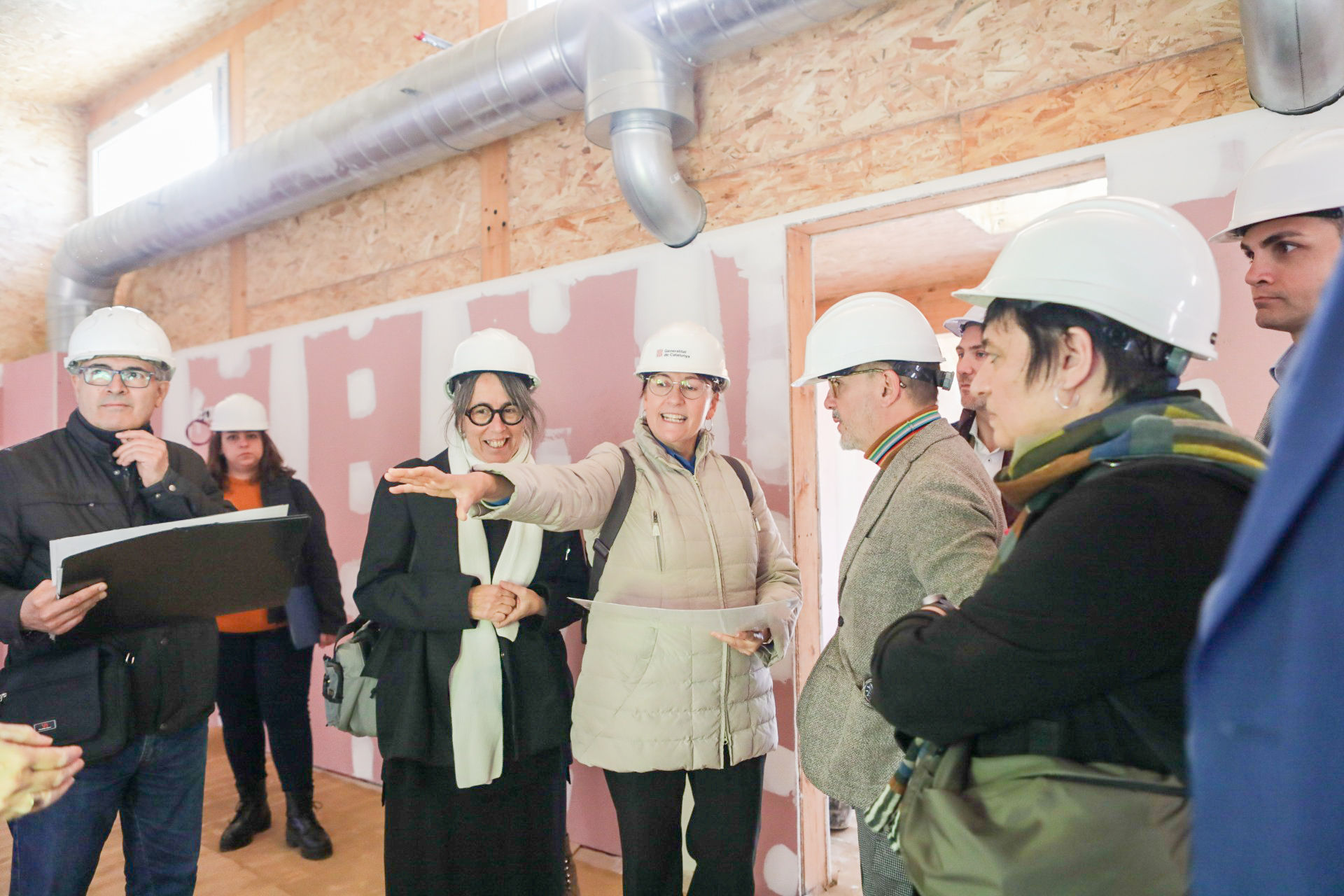 El conseller Campuzano ha visitat les obres de la nova Barnahus, al Complex Educatiu de Tarragona