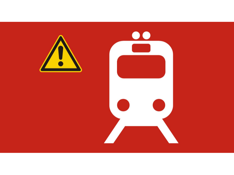 Accident entre un tren i un vehicle a Reus